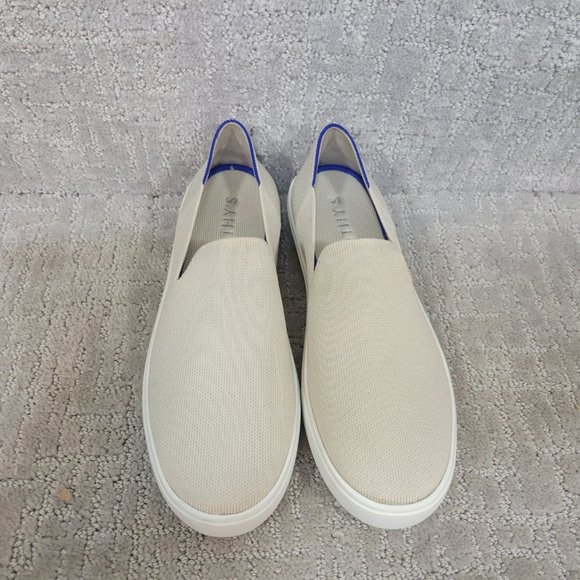 ROTHYS The Original Sneaker Women's Size US 9.5 Sand Solid Textile Slip On Shoe - Picture 6 of 11